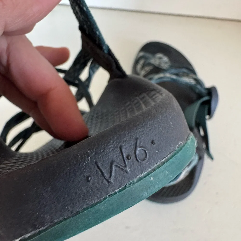 Chaco ZX/2‎ sandals in the Angular Teal size women’s 6